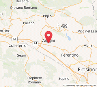 Map of Madonna delle Grazie Iacp, Lazio