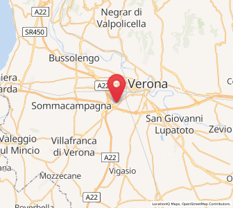 Map of Madonna di Dossobuono, Veneto
