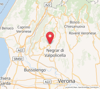 Map of Marano di Valpolicella, Veneto
