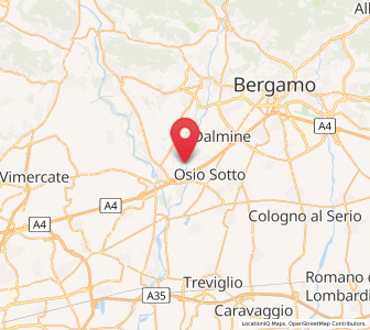 Map of Marne, Lombardy