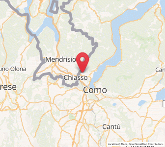 Map of Maslianico, Lombardy