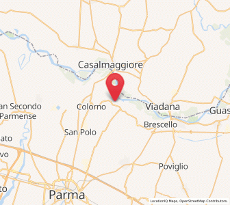 Map of Mezzano Superiore, Emilia-Romagna