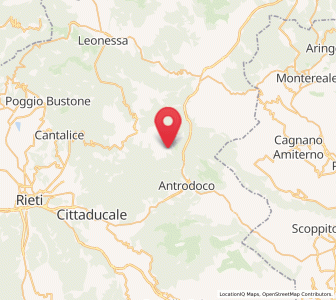 Map of Micigliano, Lazio