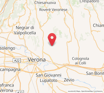 Map of Mizzole, Veneto