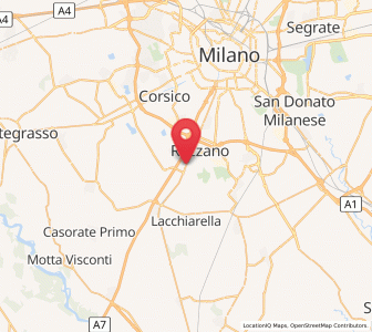 Map of Moirago, Lombardy