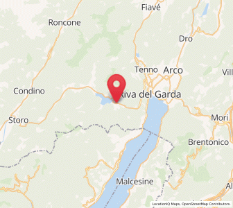 Map of Molina di Ledro, Trentino-Alto Adige