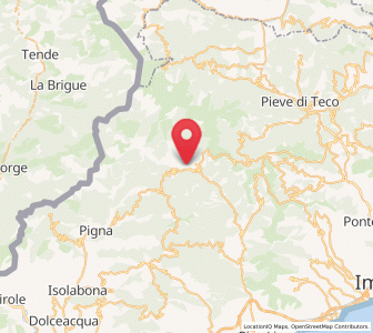 Map of Molini di Triora, Liguria