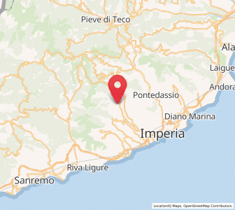 Map of Molini, Liguria