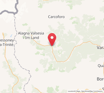 Map of Mollia, Piedmont