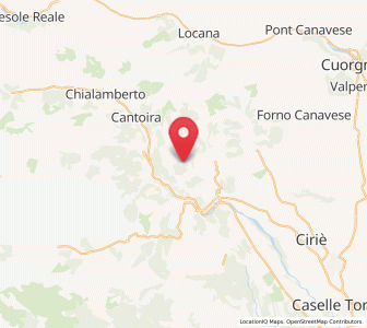 Map of Monastero di Lanzo, Piedmont