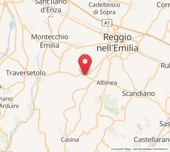 Map of Montecavolo, Emilia-Romagna