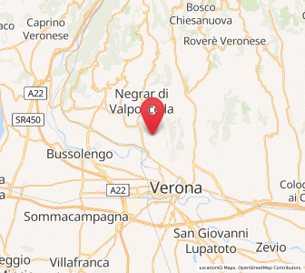 Map of Montericco, Veneto