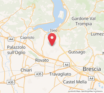 Map of Monterotondo, Lombardy