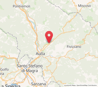 Map of Monti, Tuscany