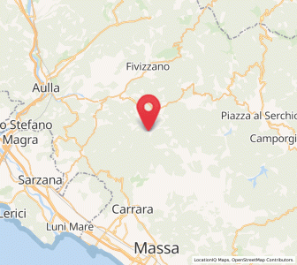 Map of Monzone, Tuscany