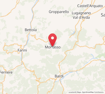 Map of Morfasso, Emilia-Romagna