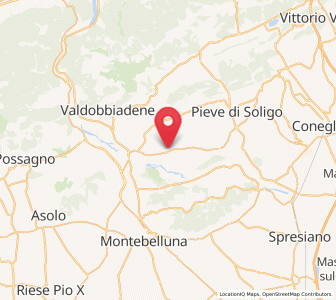 Map of Mosnigo, Veneto
