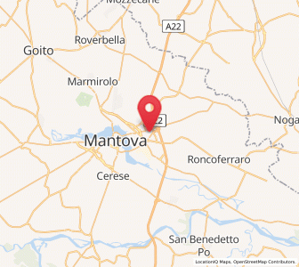 Map of Mottella, Lombardy