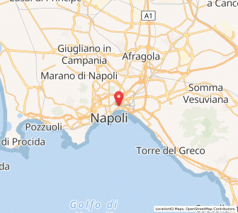 Map of Neapel, Campania