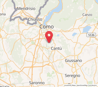 Map of Navedano, Lombardy