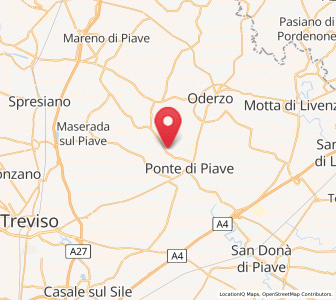 Map of Negrisia, Veneto