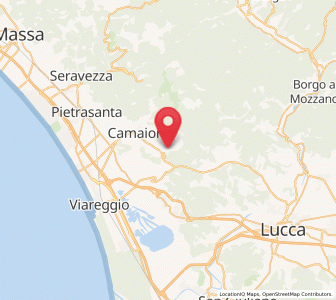 Map of Nocchi, Tuscany