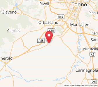 Map of None, Piedmont