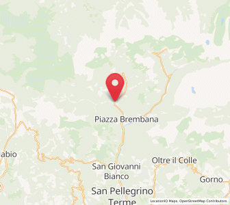 Map of Olmo al Brembo, Lombardy