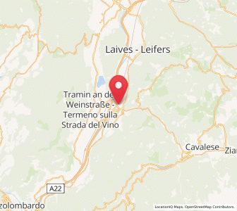 Map of Auer, Trentino-Alto Adige