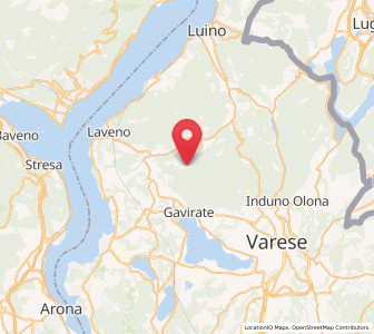 Map of Orino, Lombardy