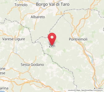 Map of Patigno, Tuscany