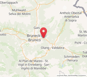 Map of Percha, Trentino-Alto Adige