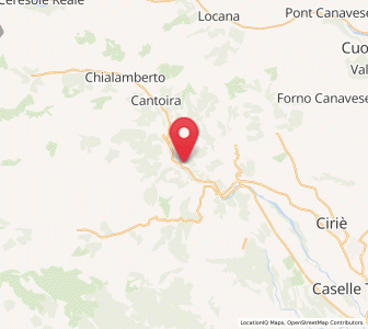 Map of Pessinetto, Piedmont