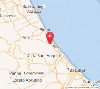 Map of Pianacce, Abruzzo
