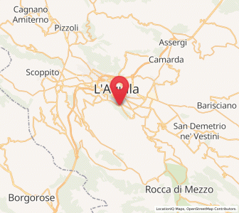 Map of Pianola, Abruzzo