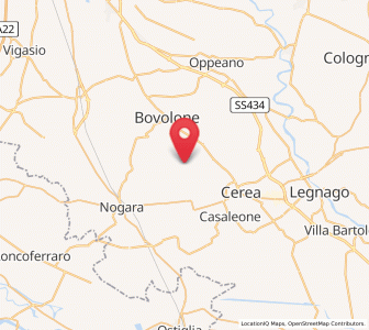 Map of Piazza, Veneto