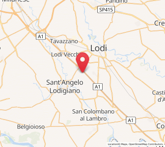 Map of Pieve Fissiraga, Lombardy