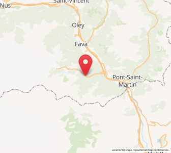 Map of Pont-Bozet, Aosta Valley