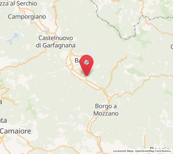 Map of Ponte All'Ania, Tuscany