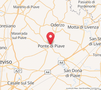 Map of Ponte di Piave, Veneto
