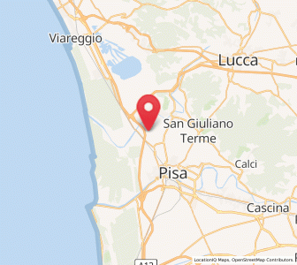 Map of Ponte d'Oro, Tuscany
