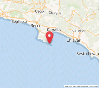 Map of Portofino, Liguria