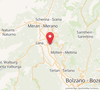 Map of Burgstall, Trentino-Alto Adige