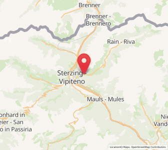 Map of Pfitsch, Trentino-Alto Adige