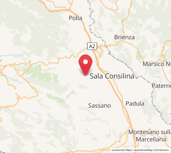 Map of Prato Perillo, Campania