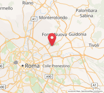 Map of Pratolungo, Lazio