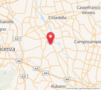 Map of Presina, Veneto