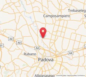 Map of Prisco-Sandrin Piccolo, Veneto