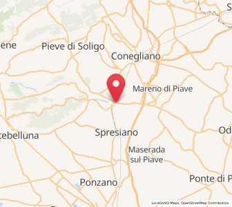 Map of Priula-Colfosco, Veneto