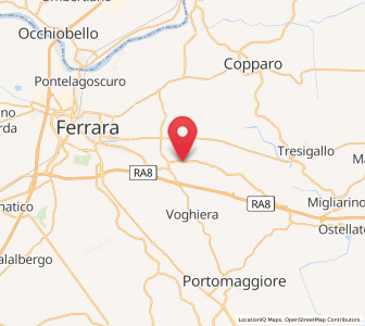 Map of Quartesana, Emilia-Romagna